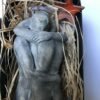 Hugging Couple Statue / Gift for Girlfriend-Boyfriend / Wedding Gift