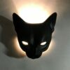 Cat wall sconce