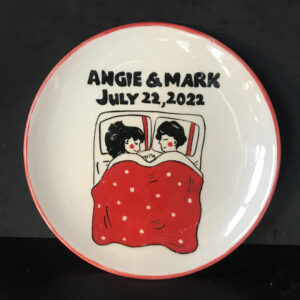 Personalized Wedding Plate